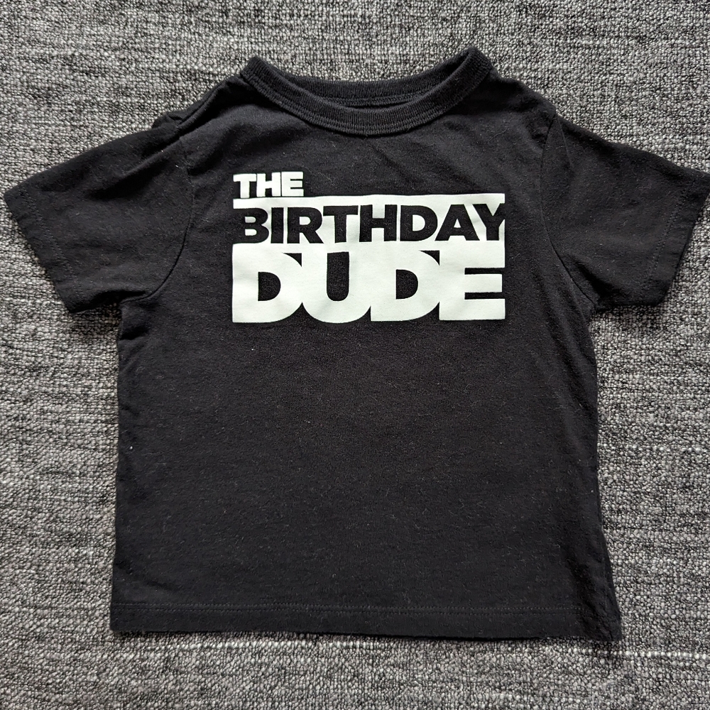 🌷3 Afor $15! The Children's Place 12mo Boys Birthday Shirt